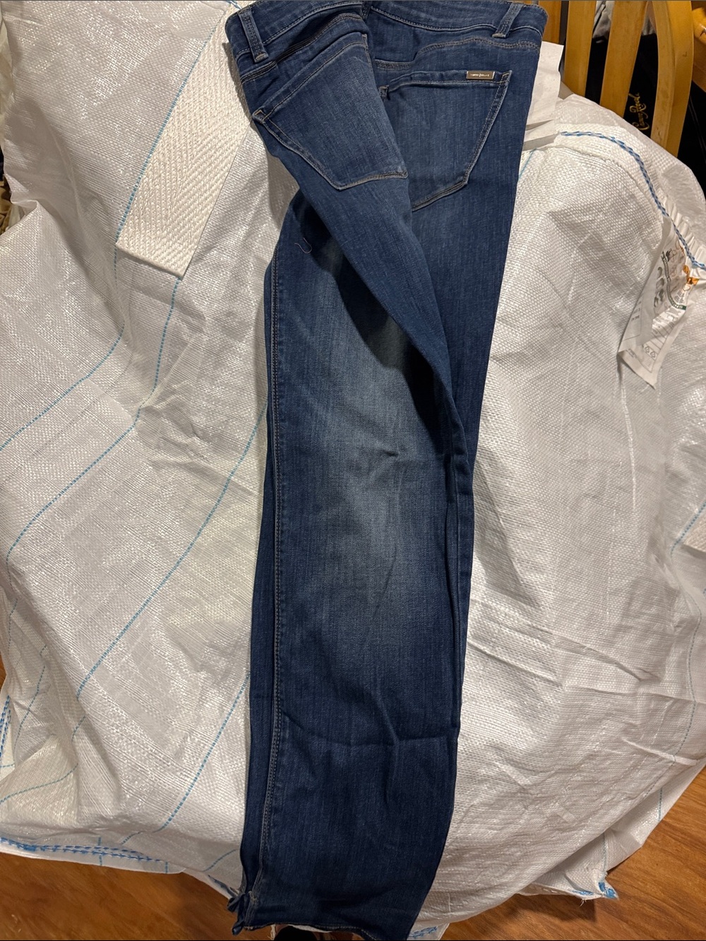 White House Black Market Dark Blue Skinny Jeans